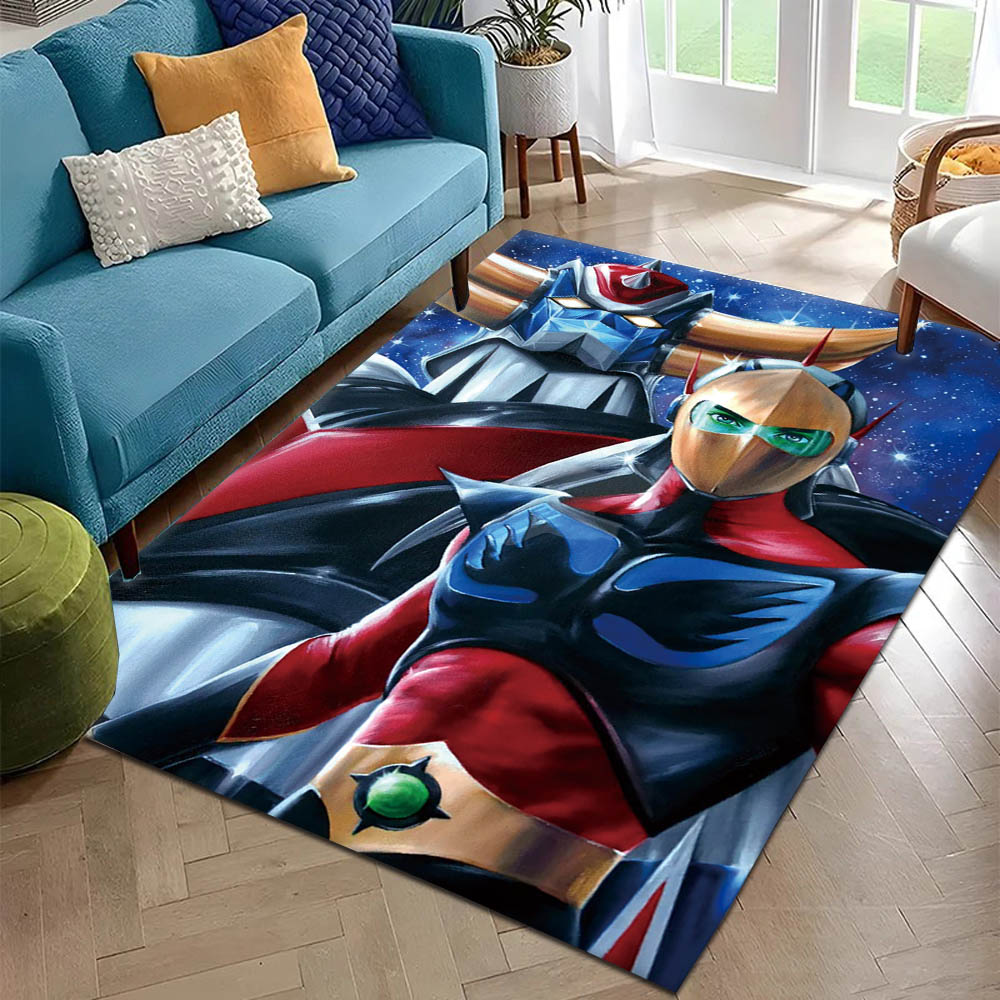 Home Bathroom Fan - Karpet Seni 3D G-Grendizer Komik Anime