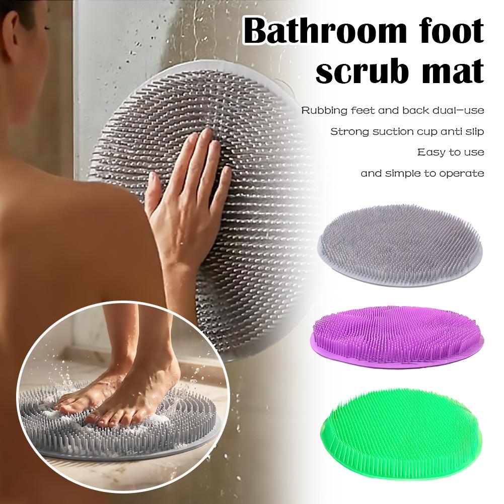 Home Bathroom Cleaning Machine - Alas Mandi Anti Selip Bulat, Alas