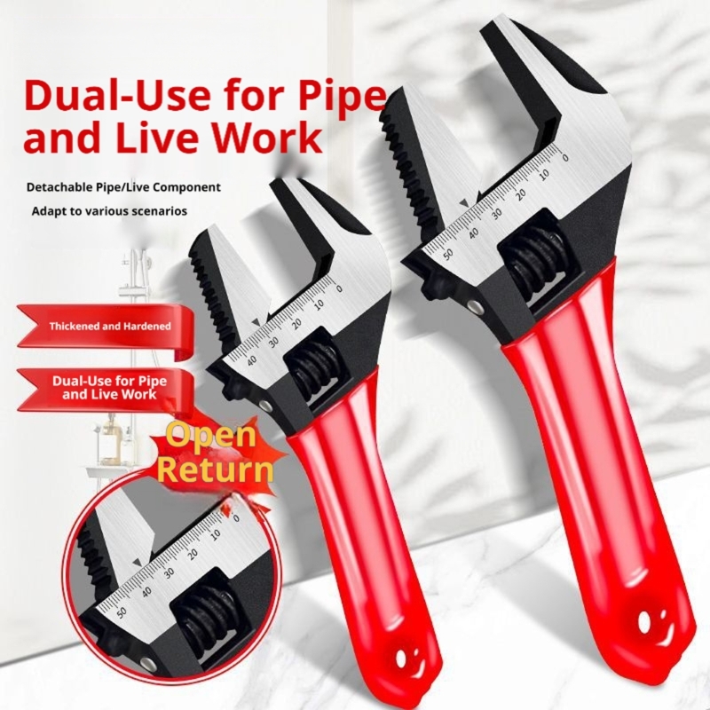 Home Bathroom Plumbing - Kunci Pas Dapat Disesuaikan dengan Rahang