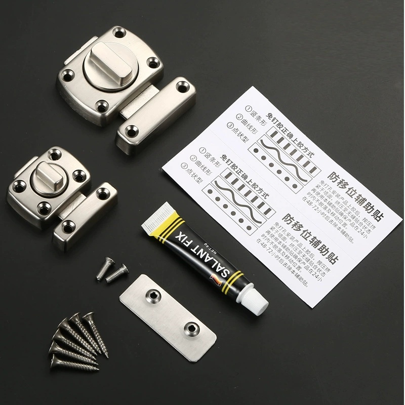 Home Bathroom Lock - Kunci Pengaman Rumah Model Putar Ganda