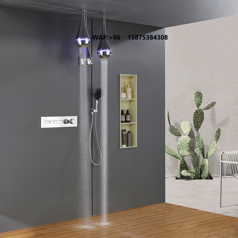Home Bathroom Set - Kedatangan Baru 2026 Shower Head LED