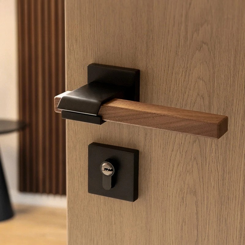 Home Bathroom Lock - Kunci Pintu Walnut untuk Interior, Kunci
