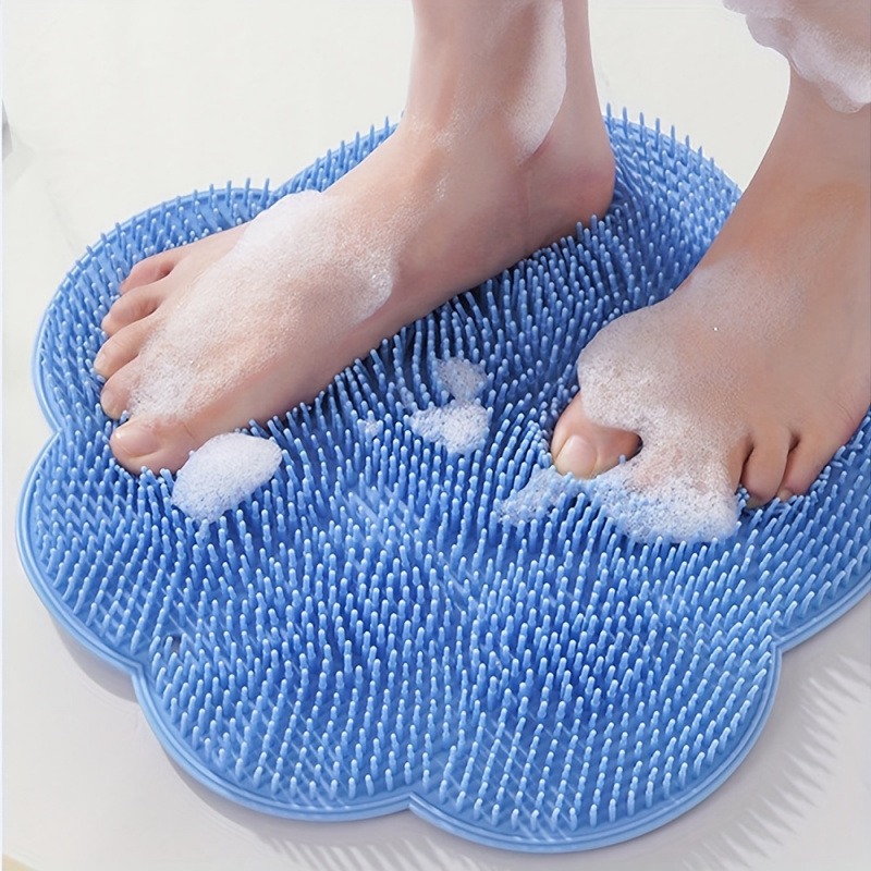 Home Bathroom Cleaning Machine - 1 Pak Alas Penggosok Kaki Silikon