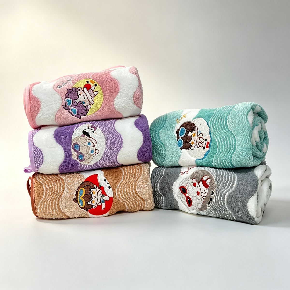 Home Bathroom Set - Handuk Tangan Anime Love and Deepspace