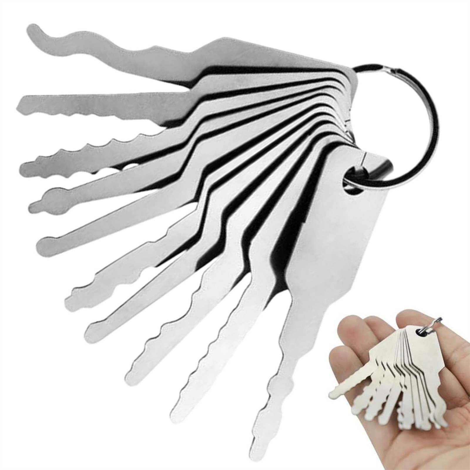 Home Bathroom Lock - 10 Buah/Lot Kunci Kosong Yang Belum
