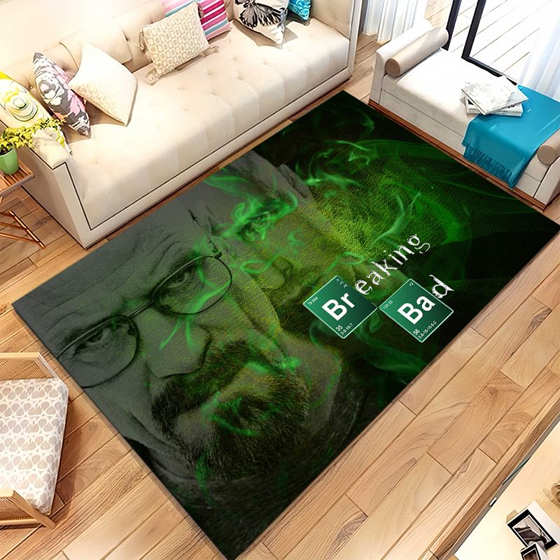 Home Bathroom Break - Karpet Area Anti-Selip Klasik Breaking Bad