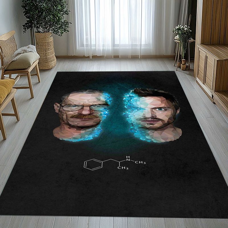 Home Bathroom Break - Karpet Area Anti-Selip Klasik Breaking Bad
