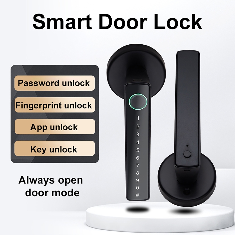 Home Bathroom Lock - Kunci Pintu Pintar Aplikasi/Kata Sandi/Sidik Jari/Kunci
