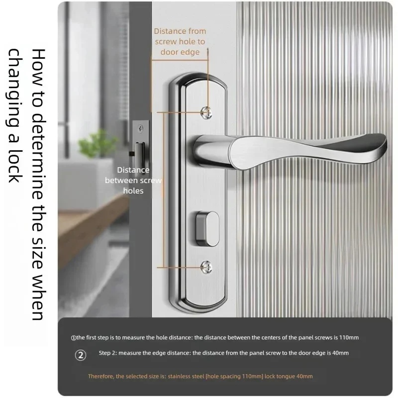 Home Bathroom Lock - Kunci Pintu Privasi Tanpa Kunci dari