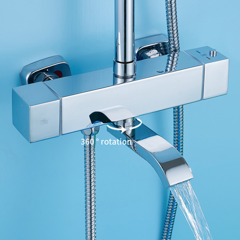 Set Shower Termostatik Stainle - Home Bathroom Lock ulasan dan harga