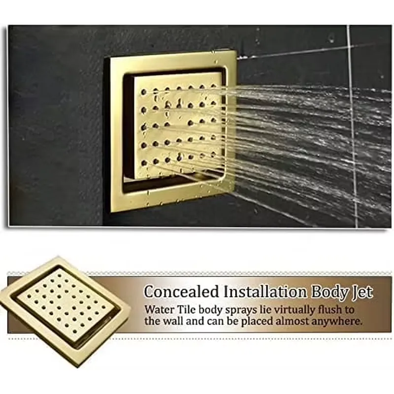 Set Shower LED Pintar dengan M - Home Bathroom Set ulasan dan harga