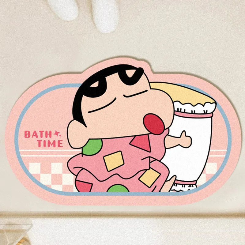 Tikar lantai kartun lucu, kray - Home Goods Bathroom Mats ulasan dan harga
