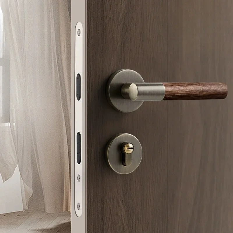 Gagang Pintu Kayu Kunci Senyap - Home Bathroom Lock ulasan dan harga