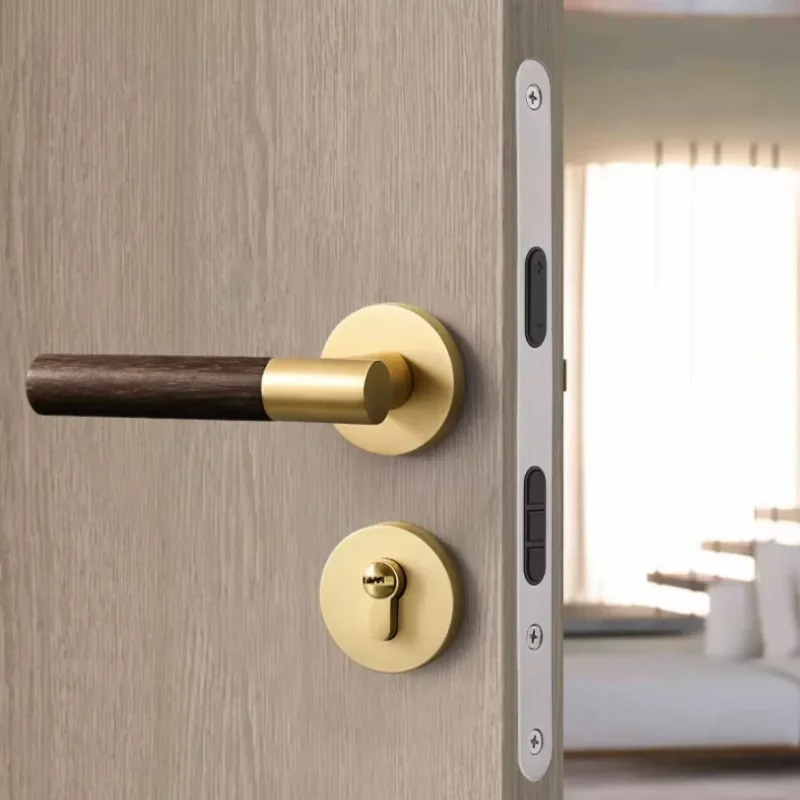 Gagang Pintu Kayu Kunci Senyap - Home Bathroom Lock ulasan dan harga
