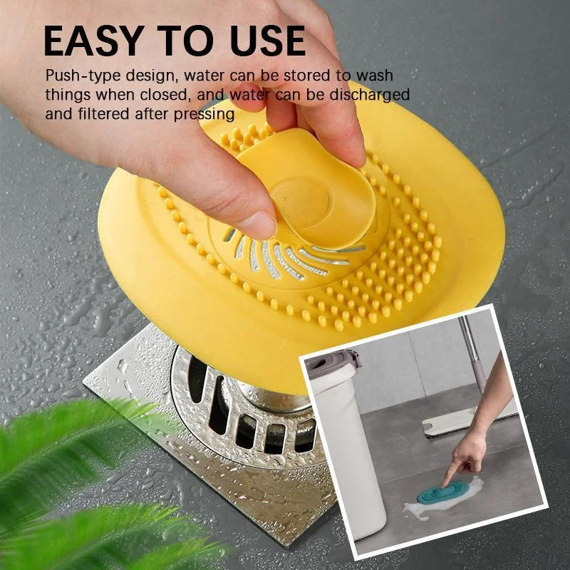4 buah penutup saluran air pel - Drain Hair Catcher ulasan dan harga