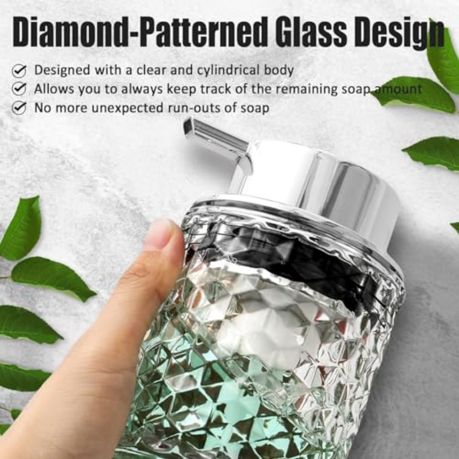 Dispenser Sabun Tangan Berbusa - Glass Soap Dish ulasan dan harga