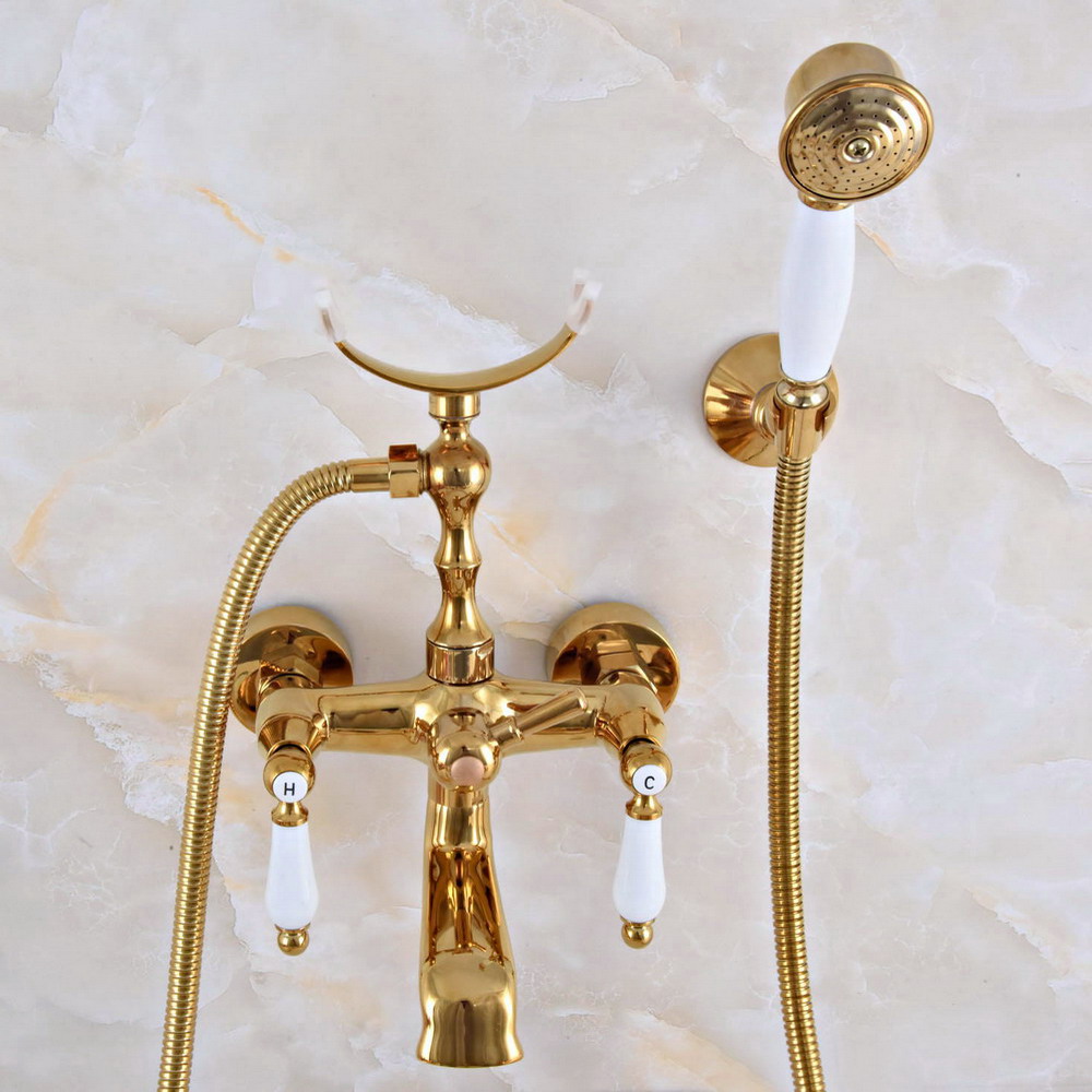 Keran Bak Mandi Warna Emas Kun - Home Bathroom Renovation ulasan dan harga