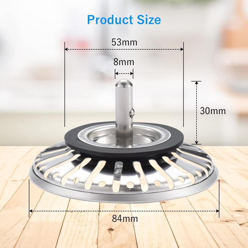 【A8】84mm Saringan Lubang Wasta - Drain Hair Catcher ulasan dan harga