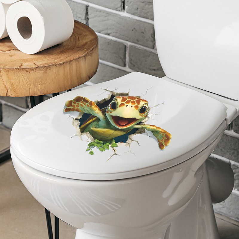 Stiker Dinding Kamar Mandi Ben - Home Bathroom Break ulasan dan harga