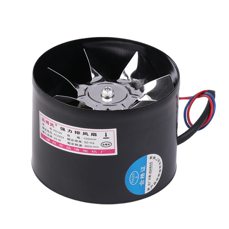 Kipas angin Ventilator 4 inci  - Home Bathroom Fan ulasan dan harga