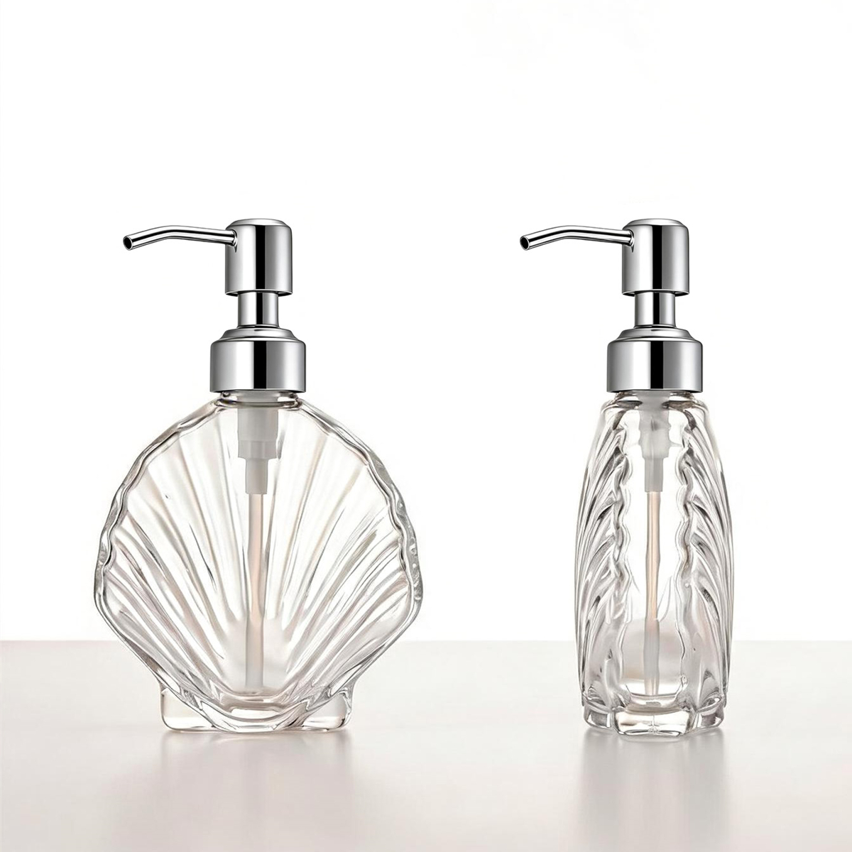 Dispenser Sabun Kaca Kerang De - Glass Soap Dish ulasan dan harga
