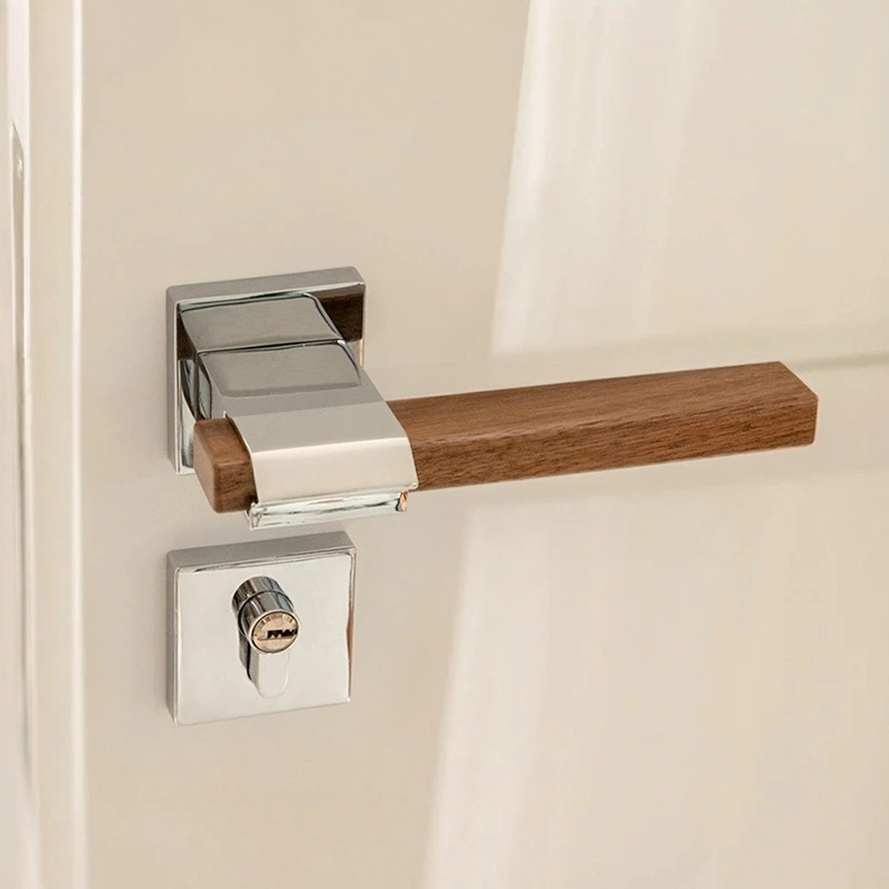Kunci Pintu Walnut untuk Inter - Home Bathroom Lock ulasan dan harga