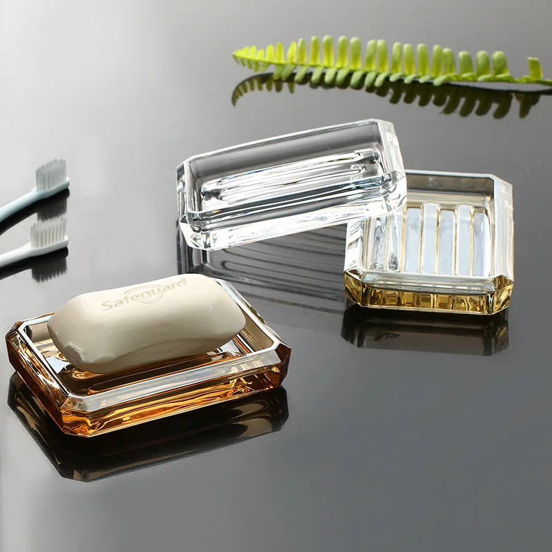 1 Buah Kotak Sabun Kaca Transp - Glass Soap Dish ulasan dan harga