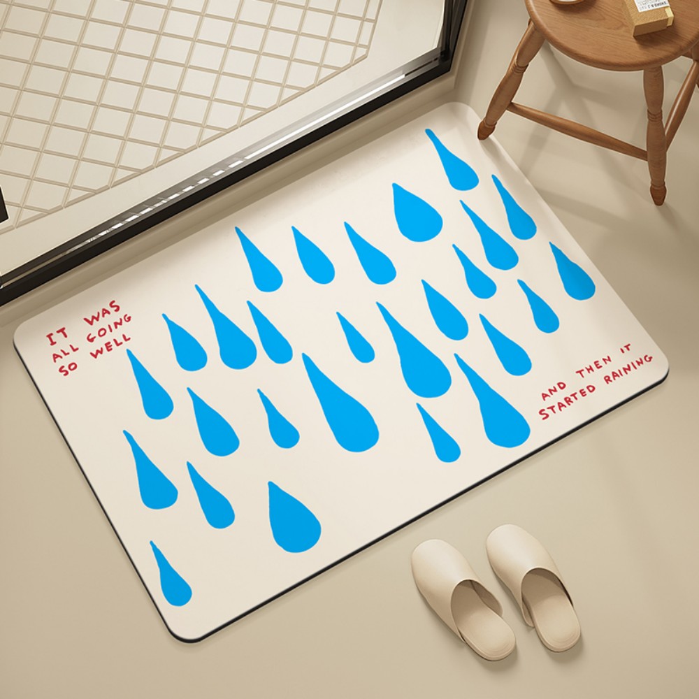 VIKAMA Karpet Kamar Mandi Ubin - Home Goods Bathroom Mats ulasan dan harga