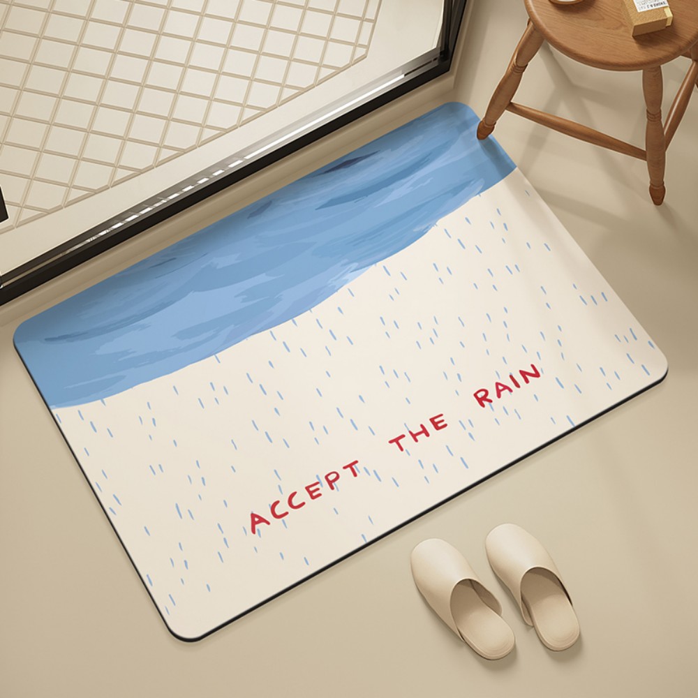 VIKAMA Karpet Kamar Mandi Ubin - Home Goods Bathroom Mats ulasan dan harga