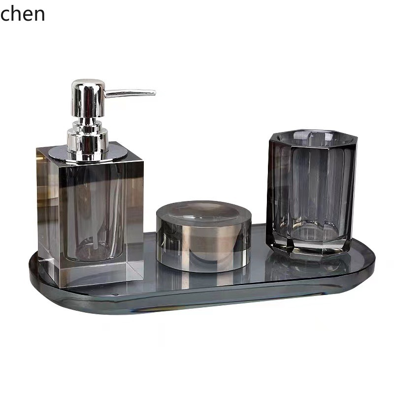 Set perlengkapan kamar mandi k - Glass Soap Dish ulasan dan harga