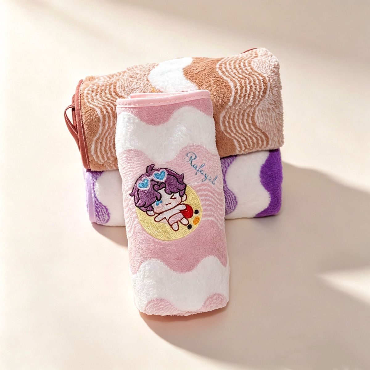Handuk Tangan Anime Love and D - Home Bathroom Set ulasan dan harga