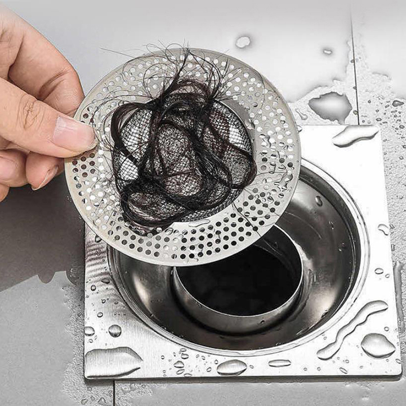 Saringan Lantai Stainless Stee - Drain Hair Catcher ulasan dan harga