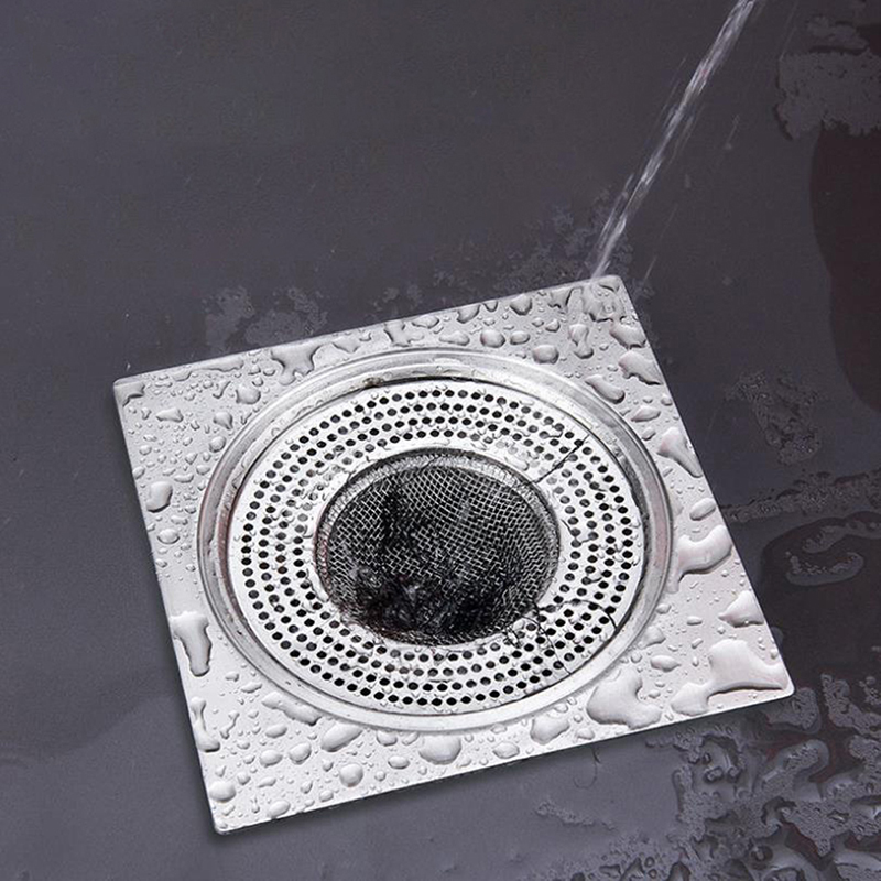 Saringan Lantai Stainless Stee - Drain Hair Catcher ulasan dan harga