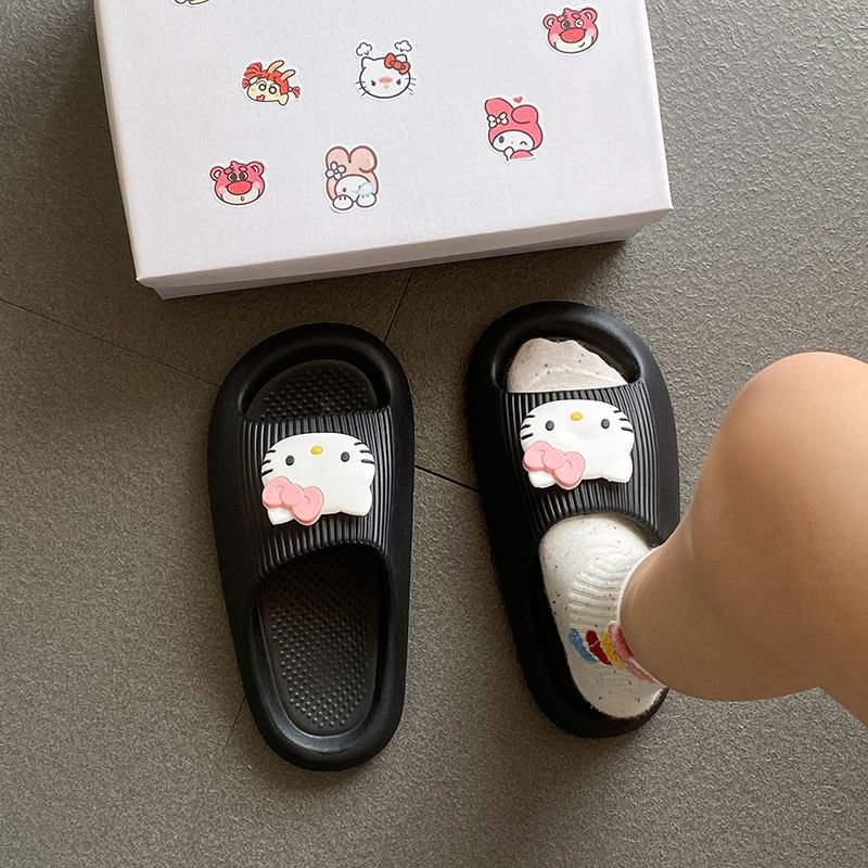Sanrio Cute Hello Kitty Sandal - Home Bathroom Size ulasan dan harga