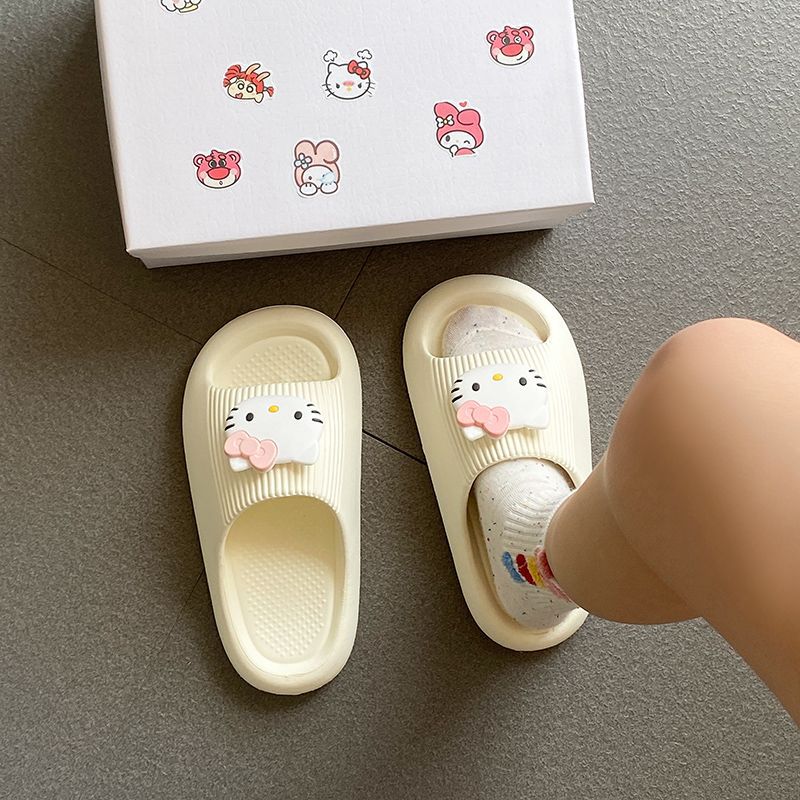 Sanrio Cute Hello Kitty Sandal - Home Bathroom Size ulasan dan harga