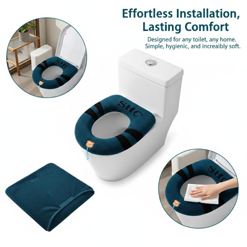 Penutup Dudukan Toilet Lembut  - Home Bathroom Essentials ulasan dan harga