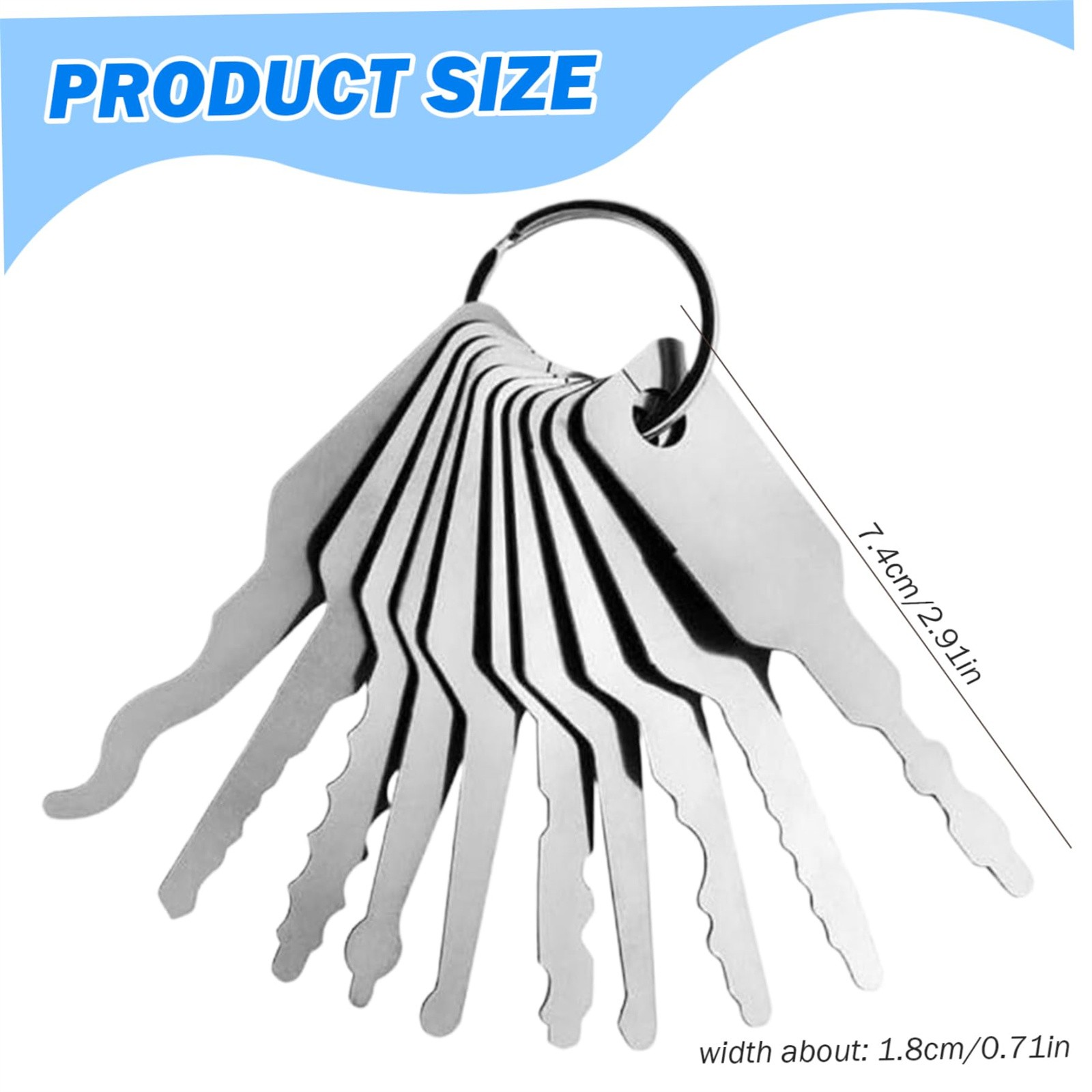 10 Buah/Lot Kunci Kosong Yang  - Home Bathroom Lock ulasan dan harga