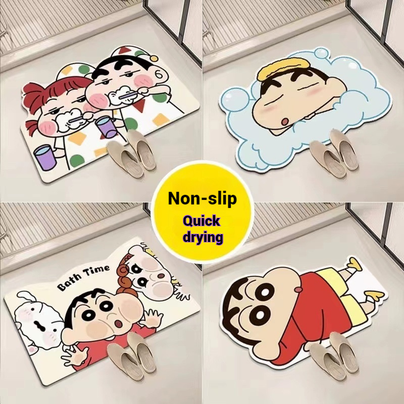Tikar Penyerapan Air Kamar Man - Home Goods Bathroom Mats ulasan dan harga