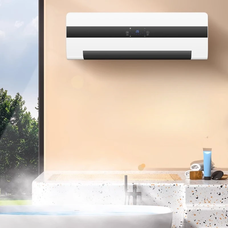 Pemanas listrik dinding, hemat - Home Bathroom Fan ulasan dan harga