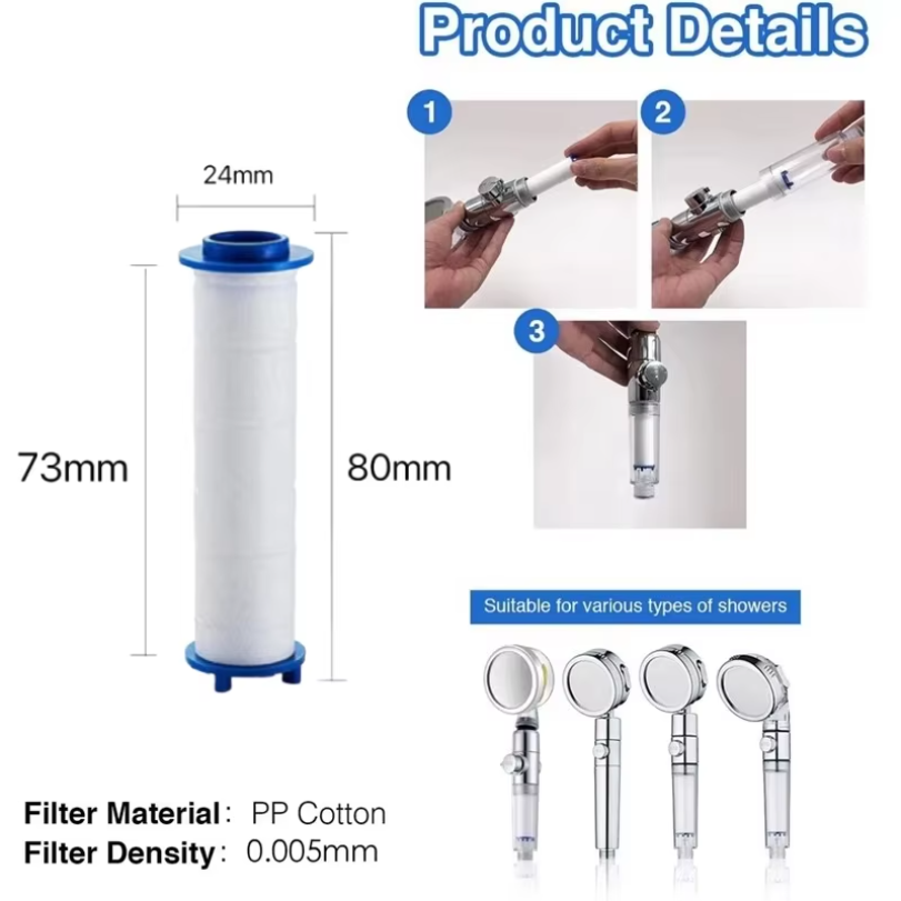 10 Buah Kartrid Filter Katun P - Home Bathroom Renovation ulasan dan harga