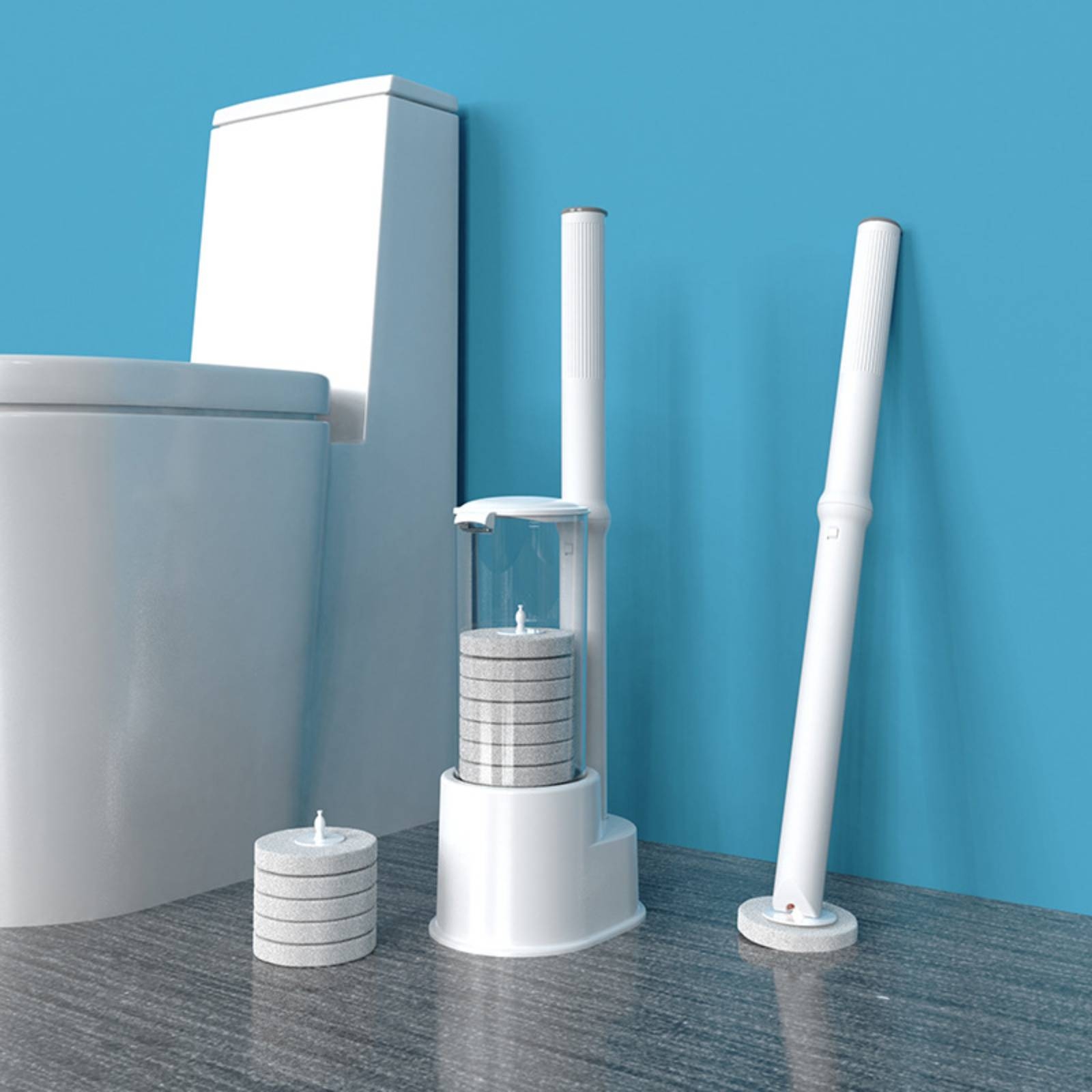 Set Sikat Toilet Sekali Pakai  - Home Bathroom Set ulasan dan harga