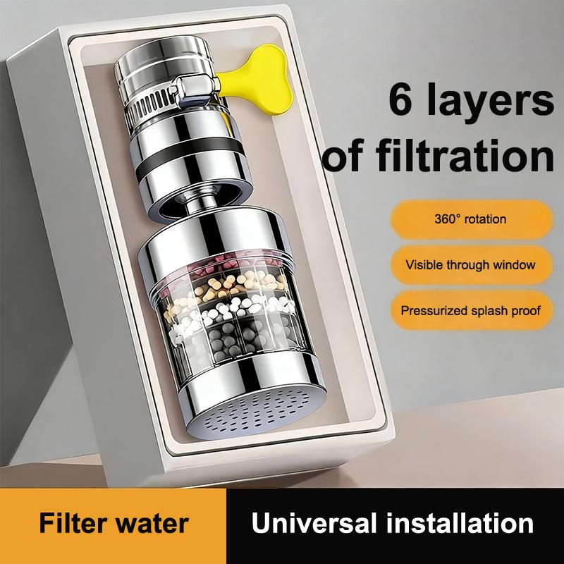 SU 360 °   Filter Keran 6 Lapi - Home Bathroom Renovation ulasan dan harga