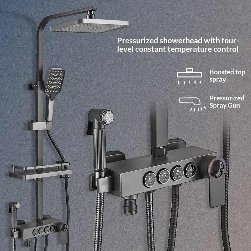Set Shower Stainless Steel Ant - Home Bathroom Set ulasan dan harga
