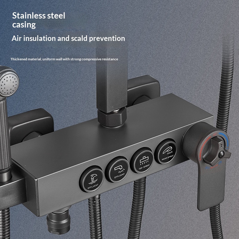 Set Shower Stainless Steel Ant - Home Bathroom Set ulasan dan harga