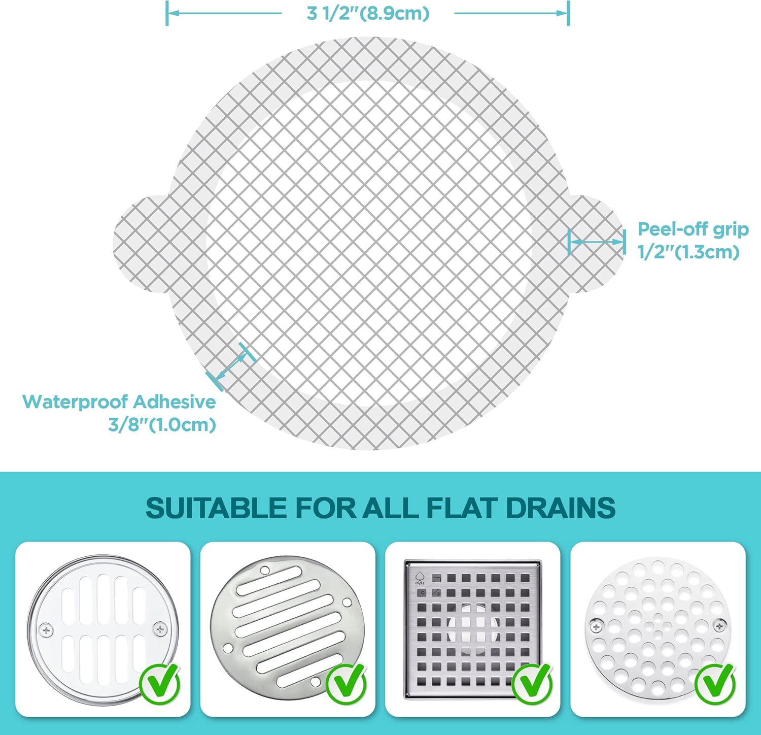 25 Pack Penutup Saluran Pembua - Drain Hair Catcher ulasan dan harga