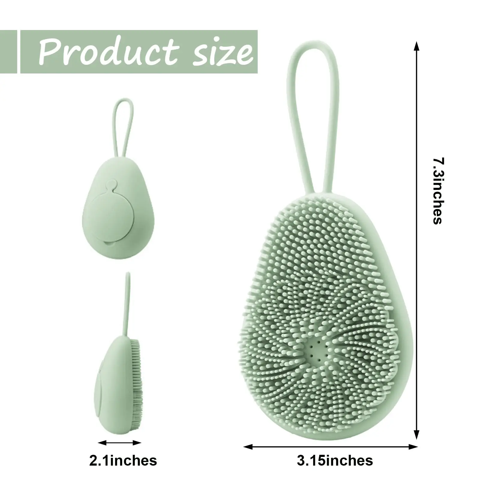 1 Buah Sikat Loofah Penggosok  - Home Bathroom Cleaning Machine ulasan dan harga