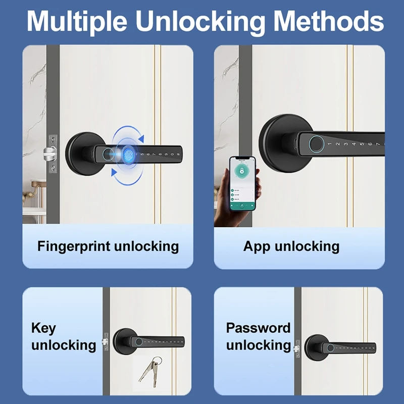 Kunci Pintu Pintar Aplikasi/Ka - Home Bathroom Lock ulasan dan harga