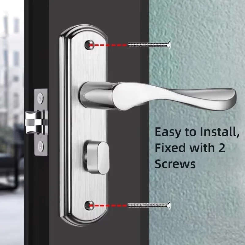 Kunci Pintu Privasi Tanpa Kunc - Home Bathroom Lock ulasan dan harga