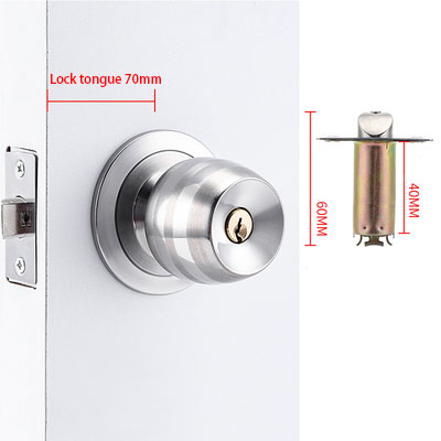 Set Kenop Pintu Privasi Bola B - Home Bathroom Lock ulasan dan harga