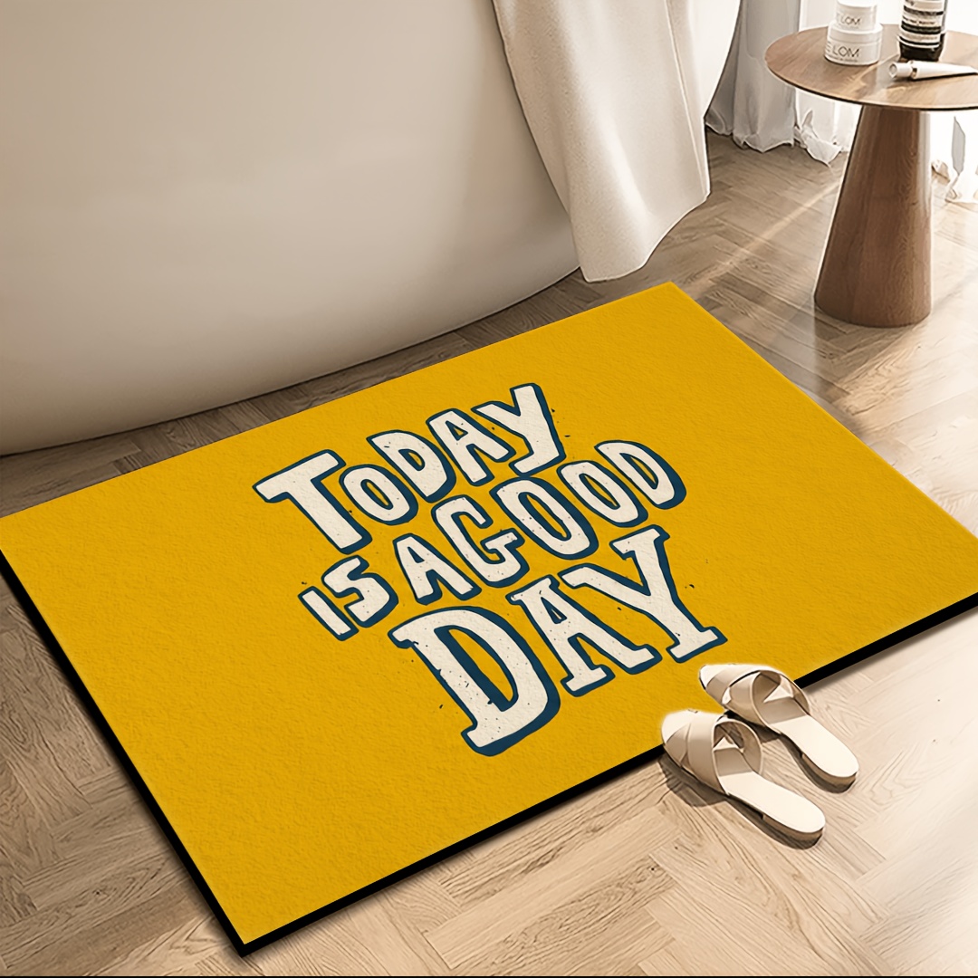 Keset Pintu Kuning dengan Tuli - Home Goods Bathroom Mats ulasan dan harga